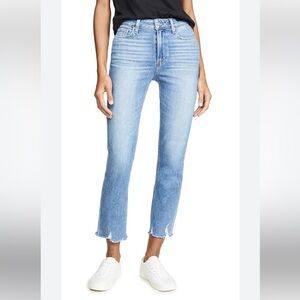 Paige Denim Cindy Ankle Jeans Raw Hem